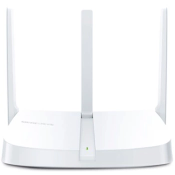 Mercusys MW305R 300Mbps Wireless N Router, 1 x 10/100 WAN Port + 3 x 10/100 LAN Ports, 3 x 5 dBi fixed omni directional antennas, WDS bridge,IPv4,IPv6,Dynamic DNS,DHCP,Port Forwarding,2.4GHz guest network,Mercusys App,IP and MAC address binding