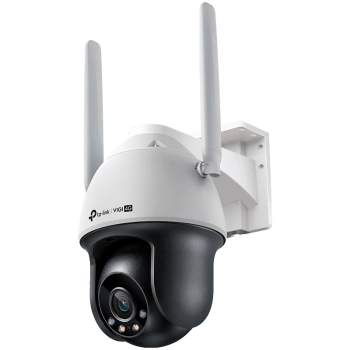 TP-Link VIGI C540-4G 4MP 4G LTE Full-Color Wi-Fi Pan/Tilt Outdoor Network Camera 4G Cat4 150/50 Mbps, LTE-FDD/LTE-TDD/HSPA+/UMTS,H.265+/H.265/H.264+/H.264, 1/3" Progressive Scan CMOS, Color/0.005 Lux@F1.6,0 Lux with IR/White Light, 25fps/30fps, IP66