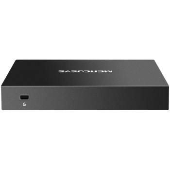 Mercusys MS108GS 8-Port Gigabit Desktop Switch, 8× Gigabit Ports, Desktop Steel Case, Wall Mounting, Plug and Play, Power Saving, Compact design, Green Ethernet technology, Silent