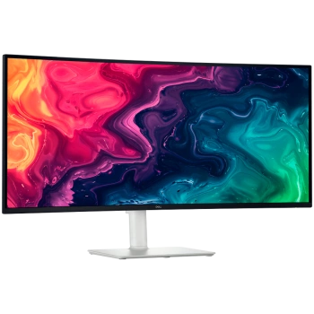 Monitor Dell 34 Plus S3425DW Curved, 3440x1440, WQHD, 120Hz, VA Antiglare, 21:9, 3000:1, 300 cd/m2, 5ms/3ms/1ms, AMD FreeSync Premium, 178/178, 2xHDMI, 2xUSB-C, 2xUSB-A, 2x 5W Speakers, Tilt, Slant, Height Adjust, 3Y