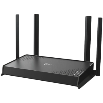 TP-Link Archer BE220 BE3600 Dual-Band Wi-Fi 7 Router, 688 Mbps at 2.4 GHz + 2882 Mbps at 5 GHz, 4x external Ant., 2.0 GHz Quad-Core CPU, 1x 1G WAN port + 4x1 G LAN ports, MLO, 4096-QAM, OFDMA, HE160 on 5GHz, Tether App, WPA3, Access Point Mode, IPv6