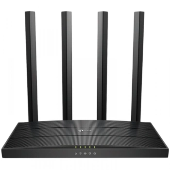 TP-Link AC1900 802.11ac Wave2 3×3 MIMO Wi-Fi Router, 1300Mbps at 5GHz + 600Mbps at 2.4GHz, 5 Gigabit Ports,4 antennas, Beamforming,Smart Connect,IPTV, Access Point Mode, IPv6 Ready,Tether App,Cloud support