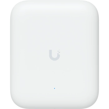 Ubiquiti U7-Outdoor All-weather WiFi 7 AP with 4 spatial streams, an integrated directional super antenna, and versatile mounting options
