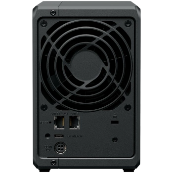 Synology DS725+, Tower, 2-Bays 3.5'' SATA HDD/SSD, 2 x M.2 2280 NVMe SSD, CPU AMD Ryzen R1600 dual-core (4-thread), max. boost up to 3.1 GHz, 4 GB DDR4 ECC SODIMM, 1 x 2.5 GbE, 1 x 1GbE, 1 x USB 3.2, 1 x eSATA USB-C, 1.51 kg, 3y