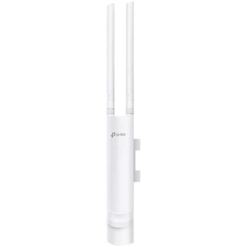 TP-Link EAP113-Outdoor 300 Mbps Outdoor Wi-Fi Access Point, 1× 10/100 Mbps RJ45 Port, 300 Mbps at 2.4 GHz, 802.3af PoE, 2× External Antennas, IP65 Weatherproof,  Load Balance, Centralized Management by Omada SDN Controller, Omada App