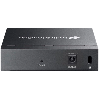Omada 5-Port Gigabit Easy Managed Switch with 4-Port PoE+ 4× Gigabit PoE+ Ports, 1× Gigabit Non-PoE Ports 802.3at/af, 65 W PoE Power, Desktop Steel Case and Fanless Integration with Omada SDN Controller