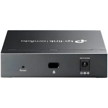 Omada 5-Port Gigabit Easy Managed Switch 5× Gigabit RJ45 Ports Desktop Steel Case Integration with Omada SDN Controller, Flow Control, Loopback Detection, Port Isolation, Port Mirroring, LAG, VLAN, IGMP Snooping, QoS, Storm Control