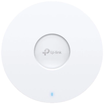 TP-Link EAP610 AX1800 Wireless Dual Band Ceiling Mount Access Point, 574Mbps (2.4 GHz) + 1201 Mbps (5 GHz), 1 x G RJ45 port, 802.3at POE and 12V DC, 4×Internal Antennas, MU-MIMO, Seamless Roaming, Band Steering, Beamforming, Load Balance, Omada APP