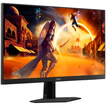 AOC Gaming Monitor 24G4HRE 24" 200Hz Fast IPS, 1920x1080 FHD, 0.5ms MPRT / 1ms GtG, 1000:1, 178/178, Adaptive Sync / G-Sync Compatible, HDR10, HDMI, DP, Audio Out, 3-sides frameless, Tilt/Swivel/VESA, Black-Red, 3y