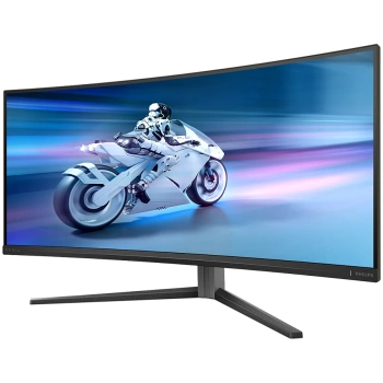 Philips Monitor Evnia 34M2C6500/00 34'' QD-OLED, 21:9, 3440x1440 (UltraWide QHD), 175Hz, 0.03ms, 250 cd/m² (SDR), 1000 cd/m² (HDR), 1,000,000:1, 2x HDMI 2.0, DisplayPort 1.4, 4x USB 3.2, Dark Slate Design, Adaptive-Sy