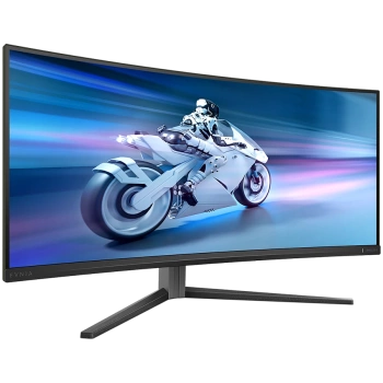 Philips Monitor Evnia 34M2C6500/00 34'' QD-OLED, 21:9, 3440x1440 (UltraWide QHD), 175Hz, 0.03ms, 250 cd/m² (SDR), 1000 cd/m² (HDR), 1,000,000:1, 2x HDMI 2.0, DisplayPort 1.4, 4x USB 3.2, Dark Slate Design, Adaptive-Sy