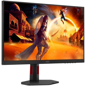 AOC Monitor Gaming Q27G4ZR 27" Fast IPS, 2560x1440, 240Hz (260Hz OC), 0.3ms MPRT (1ms GtG), 400 cd/m2, 1000:1, Adaptive Sync, G-SYNC compatible, HDR 400, 2x HDMI, 1x DP, Speakers, Full Ergo