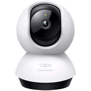 TP-Link Tapo C220 Pan/Tilt AI Home Security Wi-Fi Camera, 2K QHD (2560x1440), 2.4 GHz, Horizontal 360º, Pan/Tilt, Smart AI Detection and Notifications (motion, people, pets, cars, abnormal sound),Motion Tracking,Sound and Light Alarm,Remote Control