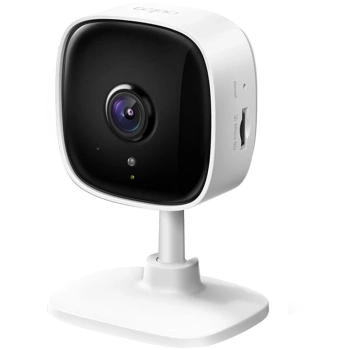 TP-Link Tapo C110 Home Security Wi-Fi Camera, 3MP (2304x1296), 2.4 GHz, Motion Detection and Notifications, Sound/Light Alarm, Remote Control,Two-Way Audio, Voice Control (Google Assistant/ Alexa), microSD slot(Up to 256 GB), Night Vision (Up to 9m)