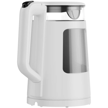 AENO Electric Kettle EK6: 1850-2200W, 2L, Strix, Square-shaped body, Transparent lid, High Resistant Glass, LED-Illumination, Auto Power Off, Dry tank Protection