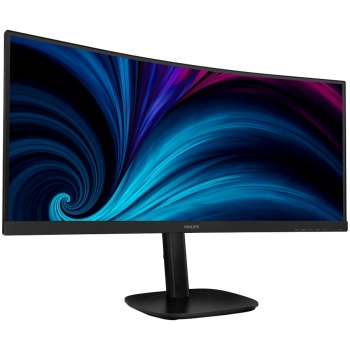 PHILIPS Monitor LED 34B2U3600C 34" 3440 x 1440 VA Curved Business monitor WQHD with USB-C 4ms Docking RJ45 USB-C 90W Speakers ERGo