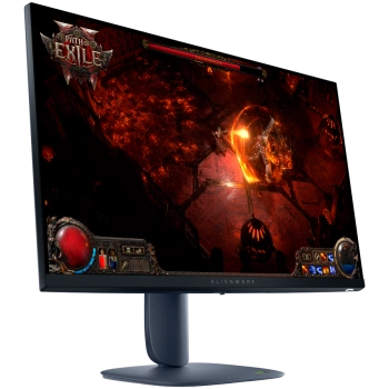 Monitor Alienware AW2725DM 27", 2560x1440, QHD, 180Hz, IPS Antiglare, 16:9, 1000:1, 400 cd/m2, NVIDIA G-SYNC + AMD FreeSync, 1ms, 178/178, 2xDP, HDMI, 2xUSB 3.2, USB-B, Tilt, Swivel, Pivot, Height Adjust, 3Y
