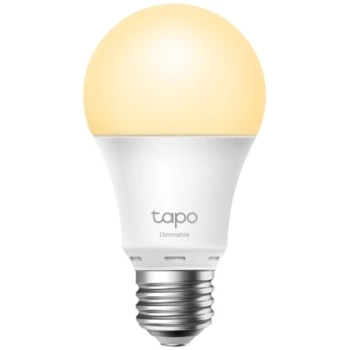 TP-Link Tapo L510E Smart Wi-Fi Light Bulb, Dimmable, E27 base, 2700K, 220V, 50/60 Hz, 60W Equivalent, Energy Class A+, 2.4GHz, 802.11b/g/n, Tapo APP, Works with Alexa and Google Assistant, Timer and Schedule settings