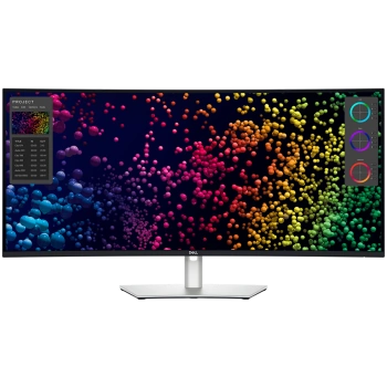 Monitor DELL UltraSharp U4025QW 40" Curved, 5120x2160, WUHD, 120Hz, IPS Antiglare, 21:9, 1000:1, 450 cd/m2, 8ms/5ms, 178/178, DP, HDMI, 2xTHB4, 3xUSB-C, 5xUSB-A, RJ-45, Audio line out, 2x 9W Speakers, Tilt, Swivel, Height Adjust, 3Y