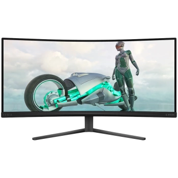 Philips Monitor Evnia 3000 34M2C3500L 34'' Curved VA, 3440x1440 (WQHD), 180Hz, 0.5ms, 300 cd/m², 4000:1, HDR10, 2x HDMI, DisplayPort, Adaptive Sync, 3-year warranty