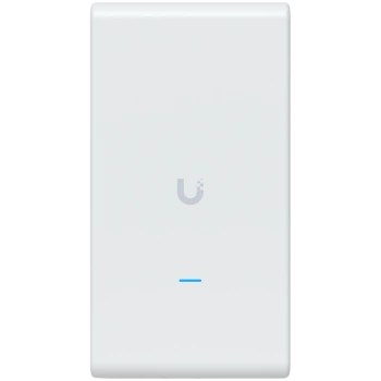 Ubiquiti U6-Mesh-Pro-EU Indoor/outdoor WiFi 6 AP with 4 spatial streams, an integrated super antenna, and a gigabit passthrough port