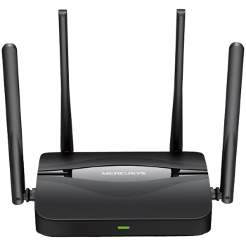 Mercusys MR25BE BE3600 Dual Band Wi-Fi 7 Router, 688 Mbps at 2.4 GHz + 2880 Mbps at 5 GHz,  4x Ext. Antennas,  3x G LAN Ports, 1x G WAN Port, MLO, 4096-QAM, OFDMA, HE160, MERCUSYS App, Router/Access Point Mode, MU-MIMO, WPA3, Guest Network