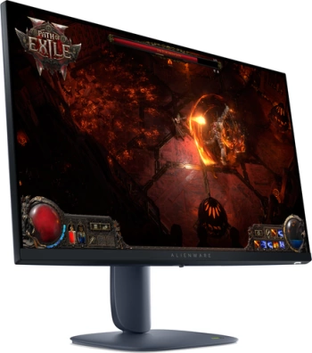 Monitor Alienware AW2725DM 27", 2560x1440, QHD, 180Hz, IPS Antiglare, 16:9, 1000:1, 400 cd/m2, NVIDIA G-SYNC + AMD FreeSync, 1ms, 178/178, 2xDP, HDMI, 2xUSB 3.2, USB-B, Tilt, Swivel, Pivot, Height Adjust, 3Y