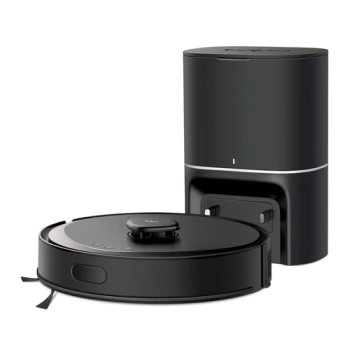 TP-Link Tapo RV30 Max Plus, Robot Vacuum Cleaner and Auto-Empty Dock, LiDAR + IMU Dual Navigation, Vacuum & Mop 2-in-1, 5300Pa, 3L Auto-Empty Dock, 2600mAh Battery, 250ml Dustbin, 300ml Water Tank, 5-Level Suction, 3-Level Water Flow