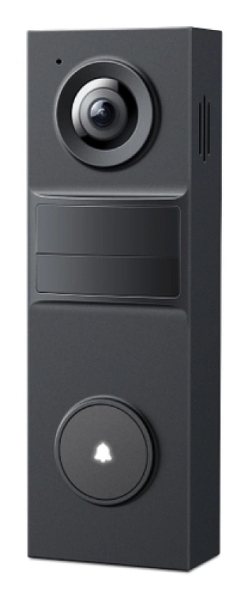 TP-Link Tapo D205 Smart Video Doorbell Mini, 1 x Tapo D205, Chime NOT included, 2K 3MP (2304x1296), 2.4GHz, 5200mAh rechargeable lithium-ion battery, 180 days battery life, Head to Toe View, Two-Way Audio, Quick Response, Voice Call