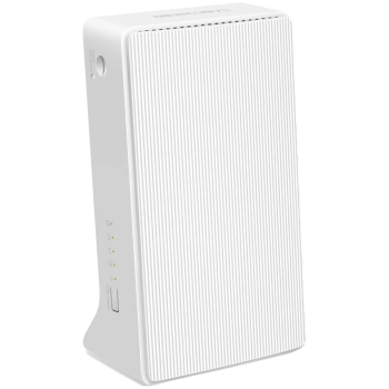 Mercusys MB130-4G AC1200 Wi-Fi 4G LTE Router, Build-In 150Mbps 4G LTE Modem, 300 Mbps at 2.4 GHz, 867 Mbps at 5 GHz, 4G Cat4 150/50 Mbps, Internal Antennas,  Extra 3G/4G Antenna Ports, 1× 10/100 Mbps LAN Port, 1× 10/100 Mbps WAN/LAN Port