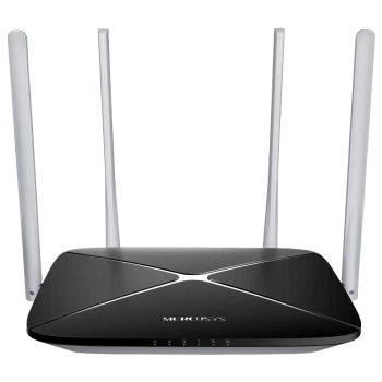 Mercusys MB135-4G AC1200 Wi-Fi 4G LTE Router, Build-In 150Mbps 4G LTE Modem, 300 Mbps at 2.4 GHz, 867 Mbps at 5 GHz, 4G Cat4 150/50 Mbps, Internal Antennas,  Extra 3G/4G Antenna Ports, 1x 10/100 Mbps LAN Port, 1x 10/100 Mbps WAN/LAN Port