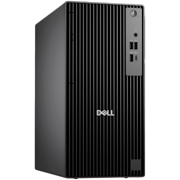Dell Pro Tower QCT1250, 180W, Intel Core Ultra 5 235 (13 TOPS, 14 Cores up to 5.0 GHz), 16GB (1x16 GB) 5600MT/s DDR5, M.2 512GB PCIe, Intel Integrated, DVDRW, Speaker, DP, HDMI, USB-C, 7xUSB-A, RJ-45, Mouse/Kb, Win11Pro, 3Y