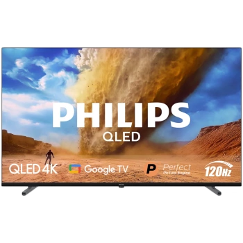 PHILIPS 65PUT8530/10 4K QLED 120 Hz Google TV 164 cm (65"), P5 Picture Engine procesor, Amazon Alexa and Google asistent, Wi-Fi Miracast, Dolby Vision i Dolby Atmos