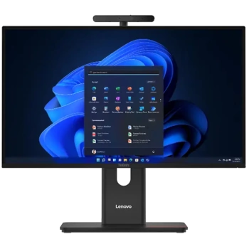 Lenovo ThinkCentre M90a Gen6, 23.8" FHD (1920 x 1080), IPS, Anti-Glare, Intel  Core Ultra 5 225, 32 GB DDR5-5600MT/s, 512 GB SSD M.2, 5MP RGB Cam, 2 x 3W, 5x USB 3.2, 1x USB C 3.2, 1x USB C THB4, HDMI, DP, RJ45, USB KB/Mouse, 180W, W11Pro, 3Yr