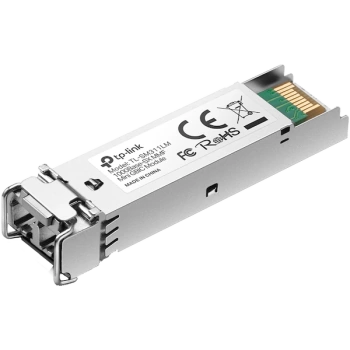 TP-Link SM311LM Omada 1000Base-SX MMF Mini GBIC Module, Multi-mode MiniGBIC module, Supports Digital Diagnostic Monitoring (DDM), Compatible with Small Form Pluggable Multi-Source Agreement (SFP-MSA), Hot-Pluggable, 850nm, 550m