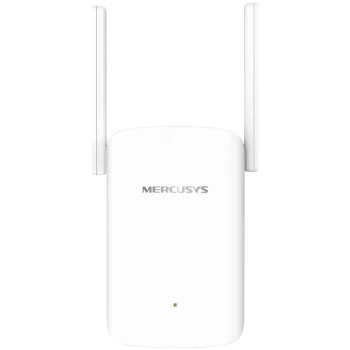 Mercusys ME60X AX1500 Wi-Fi Range Extender, 300 Mbps at 2.4 GHz + 1201 Mbps at 5 GHz, 2×Fixed External Antennas, 1×G Port,Wall Plugged,1024 QAM,OFDMA,MERCUSYS APP,WPS/Reset Button,Range Extender/AP mode,Adaptive Path Selection,Beamforming,MU-MIMO
