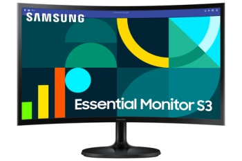 24" FHD Zakrivljeni Monitor S3VA, 1920x1080, 3000:1, 100Hz4ms, 250cd, VGA, HDMI, VESA, crna