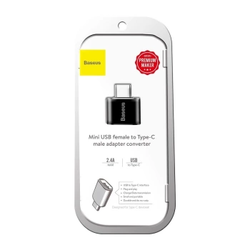 Adapter Baseus Mini USB-A to USB-C OTG adapter