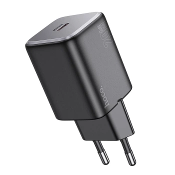 Adapter HOCO N40 Type C QC PD 20W crni