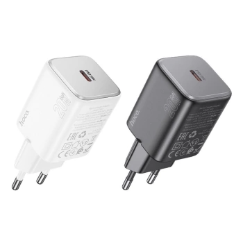 Adapter HOCO N40 Type C QC PD 20W crni