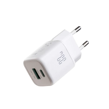 Adapter Joyroom JR-TG7 33W USB-A + USB-C Charger bijeli