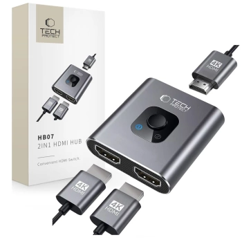Adapter Tech-Protect HB07 HUB Adapter 2in1 HDMI 4K 60HZ
