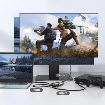Adapter Tech-Protect HB07 HUB Adapter 2in1 HDMI 4K 60HZ