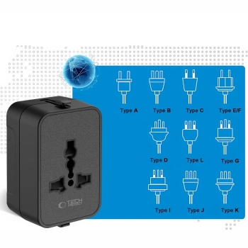 Adapter Tech-Protect TA300 Travel Adapter EU / UK / AU
