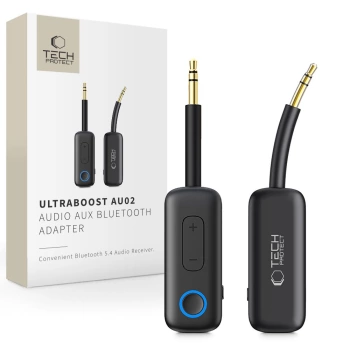 Adapter Tech-Protect Ultraboost AU02 Bluetooth 5.4 audio aux adapter