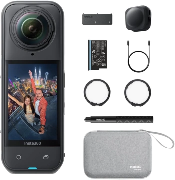 Akcijska kamera Insta360 X5 Essential Bundle