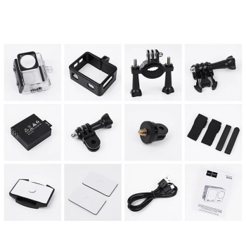 Akciona kamera HOCO sports camera 4K/30fps DV101 crna