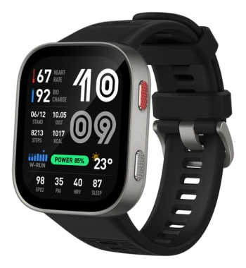 Amazfit BIP MAX Silver2.07 AMOLED, 20 days batterylife, 150 sports modes