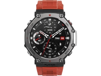 Amazfit T REX 3 Lava 1.5" AMOLED; 27 days battery life; GPS; 100 ATM vodootporan