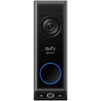 Anker, eufy Video Doorbell E340 With Chime Black, 2 Cameras, 2K, FHD